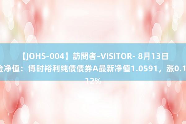 【JOHS-004】訪問者-VISITOR- 8月13日基金净值：博时裕利纯债债券A最新净值1.0591，涨0.12%